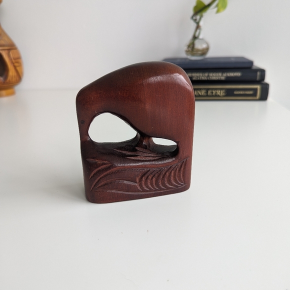 Wooden New Zealand Kiwi bird figurine - Picture 3 of 11